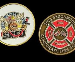 Order No Minimum Challenge Coins with RespondersPro Inc.