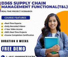 Microsoft D365 Supply Chain Management Training | visualpath