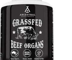 Ancestral Supplements Grass-Fed Beef Organ Blend: Whole Body Wellness in a Capsule! - 1