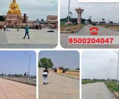 HMDA Approved plots for sale In Gollur- Statue of equality - Bangalore Highway -