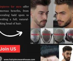 Affordable Hair Pieces for Men – Hairpiece Warehouse