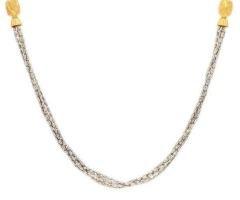 Shop Rhodium Polish Gold Chains at CMR Jewellery - 1