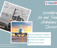 Get Safe Air and Train Ambulance Services in Ranchi for Medical Transportation