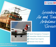 Book Air and Train Ambulance Services in Hyderabad for Critical Medical Relocation