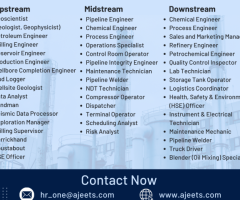 AJEETS Oil and Gas Staffing Agencies from India