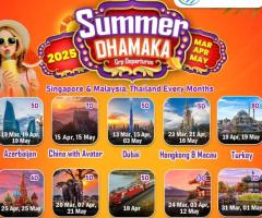 Summer Dhamaka Offer on Tour Packages!