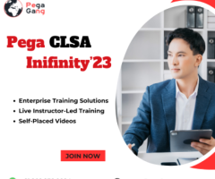 Live Pega CLSA Infinity'23 Online Course By IT Professionals | PegaGang