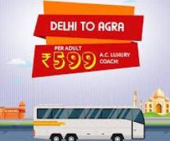 Popular Agra One Day Tour by Bus Services