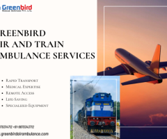 Get Air and Train Ambulance Services in Ranchi with Best Patient Care and Support