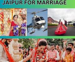 Helicopter Bookings for a Grand Wedding Day In Jaipur