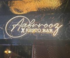 Aabrrooz Restro Bar: Where Flavor Meets Vibes