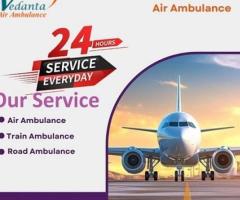 Book Vedanta Air Ambulance Service in Bagdogra with Healthcare at Minimum Price