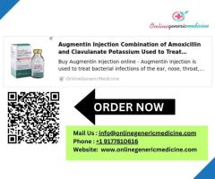 Buy Augmentin Injection Combination of Amoxicillin and Clavulanate Potassium