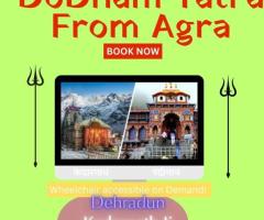 Book Private Helicopter For Do Dham Yatra From Agra