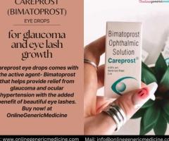 Careprost (Bimatoprost) – For Glaucoma & Gorgeous Lashes! | Buy at OnlineGenericMedicine