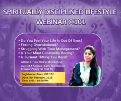 Spiritually Disciplined Lifestyle Webinar 101