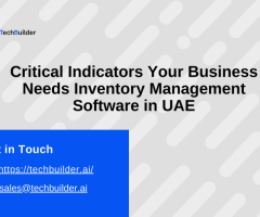 Inventory Management Software in UAE | TechBuilder