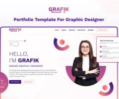 Graphic Designer Next.Js Portfolio Template