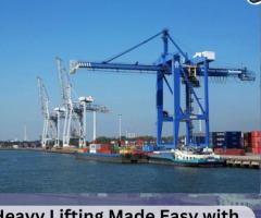 Heavy Lifting Made Easy with Our Dockside Cranes