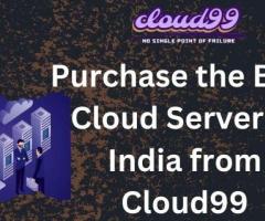 Purchase the Best Cloud Server in India from Cloud99