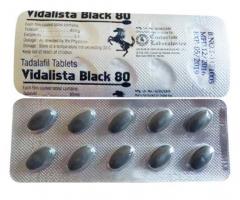 Vidalista black 80mg tadalafil- Treat Erectile Dysfunction for Always