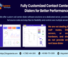 Fully Customized Contact Center Dialer Solutions - KingAsterisk