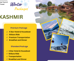 Experience the Magic of Kashmir – Tailored Travel Packages Available!