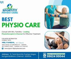 Leading Physiotherapist in Chennai