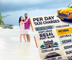 Andaman Cab Price List