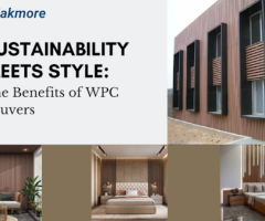 Sustainability Meets Style: The Benefits of WPC Louvers