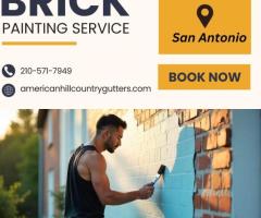 Enhance Curb Appeal with Brick Painting in San Antonio