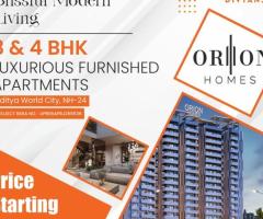 3 BHK Flat For sale in Ghaziabad | Divyansh orion Homes