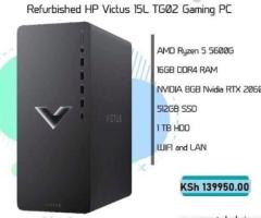 Refurbished Ryzen 5 HP Victus tower desktop with bonus - 1