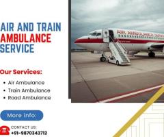 Greenbird Air and Train Ambulance Service in Jodhpur for Relocation with latest Medical facility