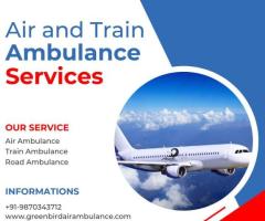 Greenbird Air and Train Ambulance Service in Ludhiana for Best Relocation with ICU facility - 1