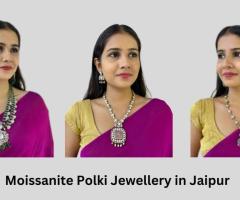 Popular Designs in Moissanite Polki Jewellery