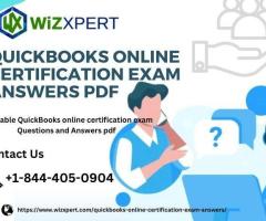 Quickbooks Online Certification Exam Questions & Answers pdf