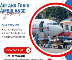 Greenbird Air and Train Ambulance Service in Mangalore Transfer with Latest Medical Facility