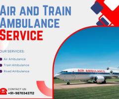 Greenbird Air and Train Ambulance Service in Muzaffarpur for Quick Transportation