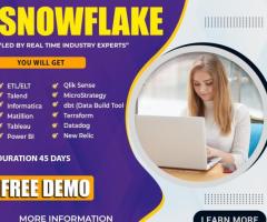 Snowflake Online Course Hyderabad | Snowflake Training in India