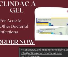 Clindac A Gel for Clearer Skin | Buy now at onlinegenericmeicine