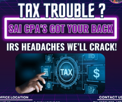 SAI CPA Services: Taking the Pain Out of Tax Problems!