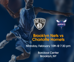 Brooklyn Nets vs Charlotte Hornets Tickets Feb 10' 2025