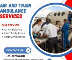 Greenbird Air and Train Ambulance Service in North Lakhimpur for Swift Relocation of Patients