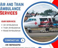 Greenbird Air and Train Ambulance Service in Allahabad for Swift Relocation for Patients