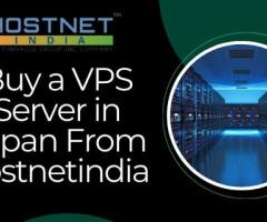 Buy a VPS Server in Japan From Hostnetindia