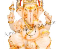 Ganesh Marble Statue