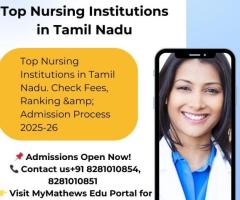 Top Nursing Institutions in Tamil Nadu