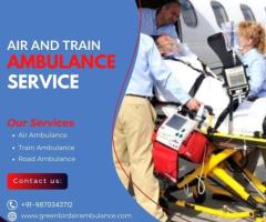 Greenbird Air and Train Ambulance Service in Silchar Ensure Best Medical Relocation for Patients