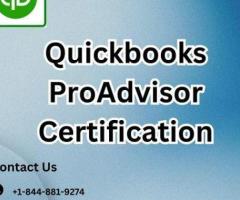 Quickbooks ProAdvisor Certification